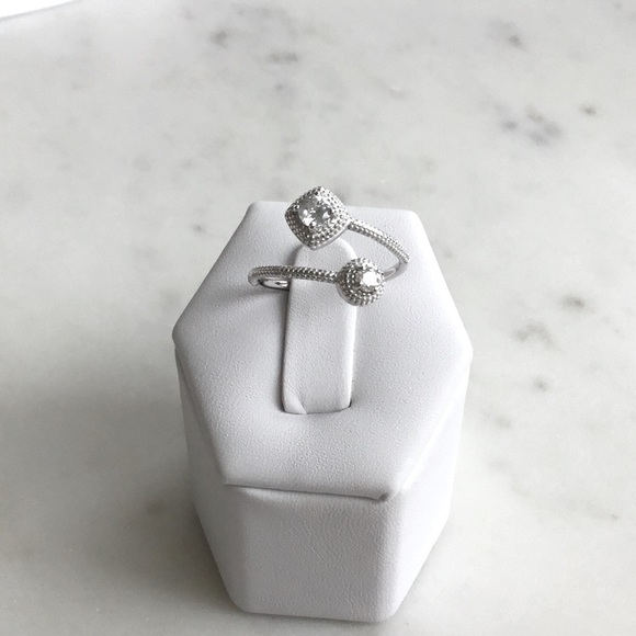 Clearance Sale $20! Sterling Silver Cz Ring - Picture 10 of 16